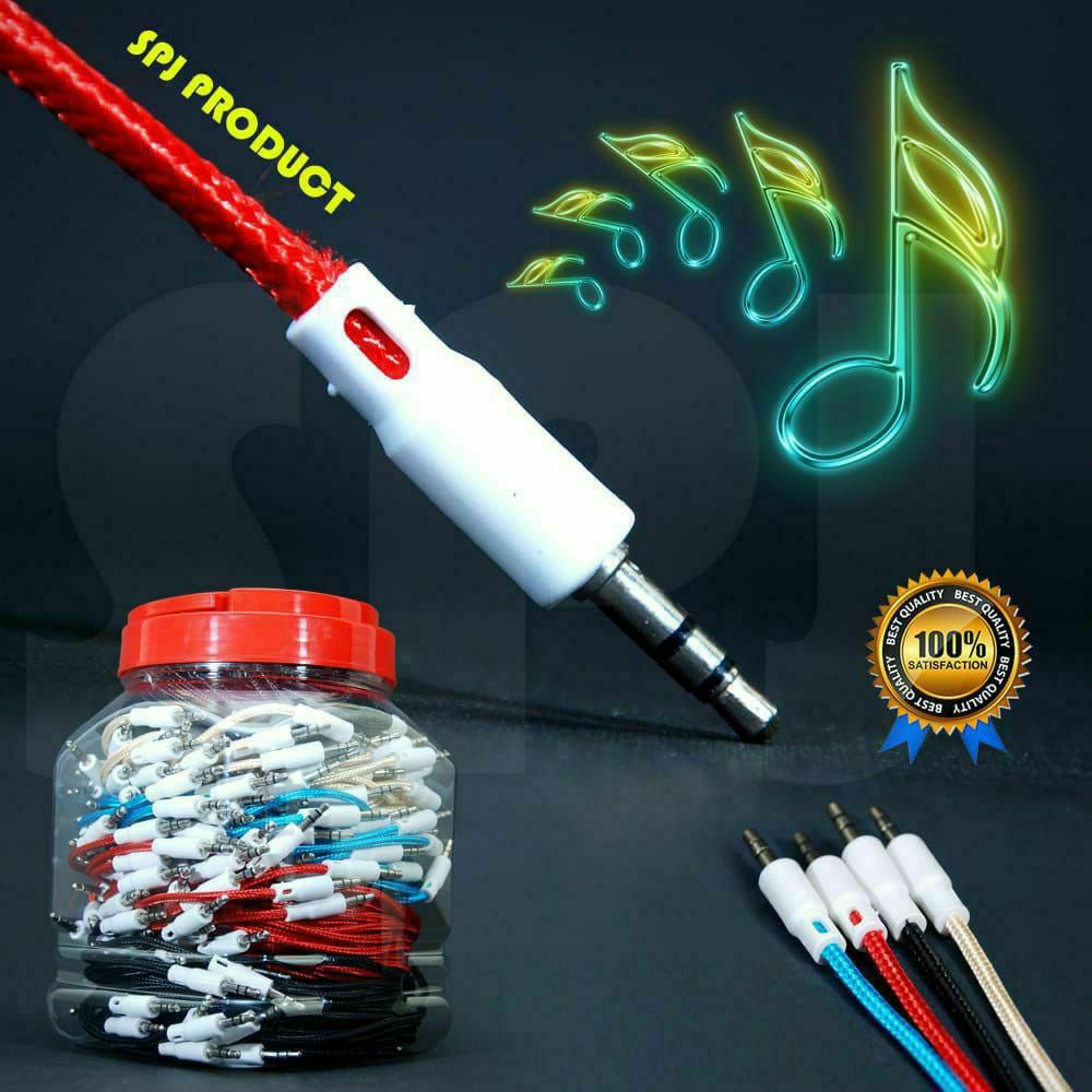 KABEL AUDIO 1 IN 1 TALI SEPATU ( 1 TOPLES 100)